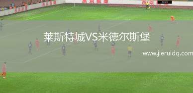 萊斯特城VS米德爾斯堡